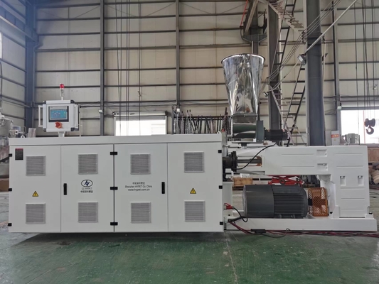 kaufen Gute Qualität PVC durchsichtige weiche harte PVC-Pellets Guranule parallele Doppelschraub-Extruder HYPS93/38 zum guten Preis online manufacture