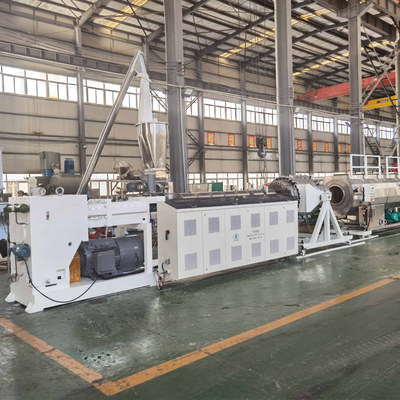 kaufen 110-250/ 315-630 Single PVC Pipe Making Machine PVC Pipe Production Line online manufacture