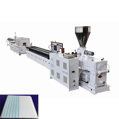 kaufen 450-600mm PVC-Dach-Wand-Decken-Dekorationsplattenherstellung Maschine Zwillingschraubenauspresser HYZS80/156 55kw online manufacture