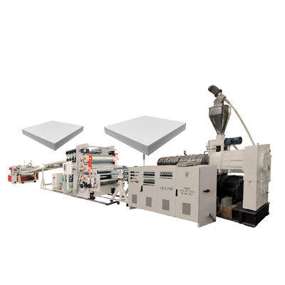 kaufen Werbungs-Brett-Verdrängungs-Linie 12months-Garantie 600kg/H PVCs Wpc online manufacture