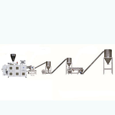 kaufen Holz-Kunststoff-Verbund-Gemischte-Pelletier-Extruder HDPE / LDPE / PP / PET-Pelletiermaschinen, PVC-WPC-Granulationsmaschine online manufacture