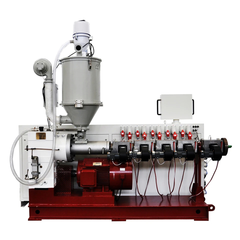 Geschwindigkeit HYSJ65/33 55kw Einschraubextruder für PPR/PPH-Rohre Drei-Schichten-PPR-Verbundrohr