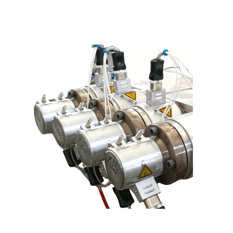 Hochleistungs-PVC-UPVC-CPVC-Vierrohr-Produktionslinie Extrusionsmaschine 16-32mm 20-63mm für Leitungsrohr-Abflussrohr