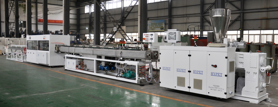 Hocheffiziente 20-63mm PVC-CPVC-UPVC-Leitungskabelleitung Extrusionsleitung mit ZS65/132