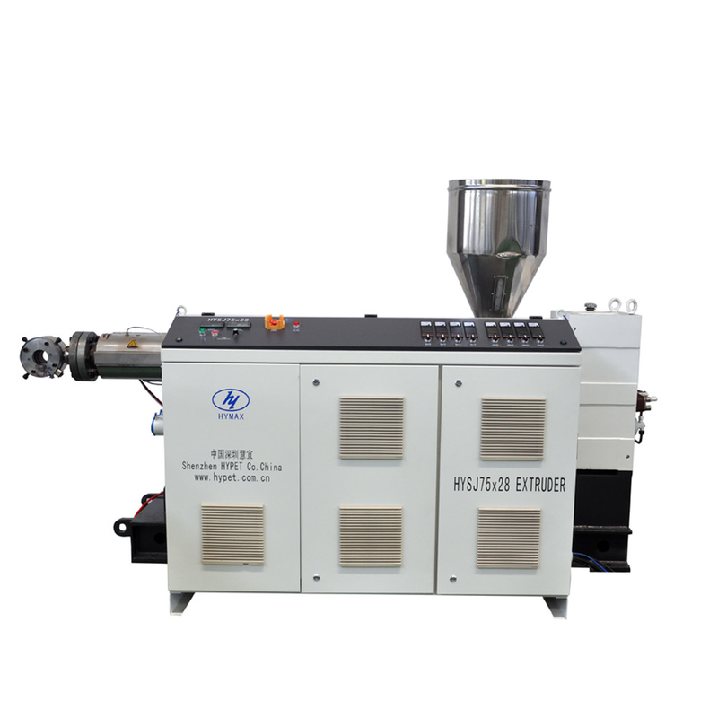 90-200mm PE-HDPE-Rohr-Produktionslinie Wasserversorgung Fußbodenheizung Rohr mit hocheffizientem Einzelschraubextruder SJ75/38