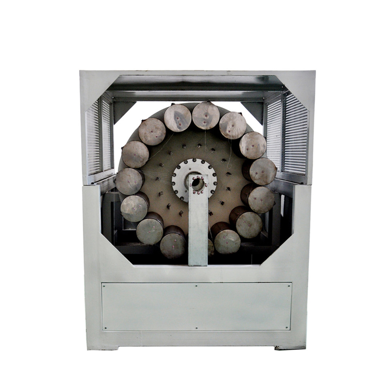 10-38mm 0,5-2 Zoll Faserverstärkte PVC-Rohrmaschine Flexible Lüftungskanal Leitung Weiches PVC-Rohr Produktionslinie