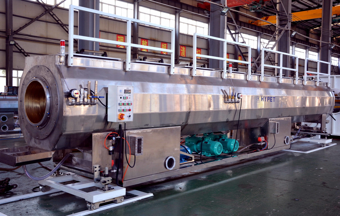 HYPET High Output PVC Große Rohrproduktionslinie315/400/500/630mm Rohrmachmaschine durch ZS92/188 Kegel-Twin-Extruder