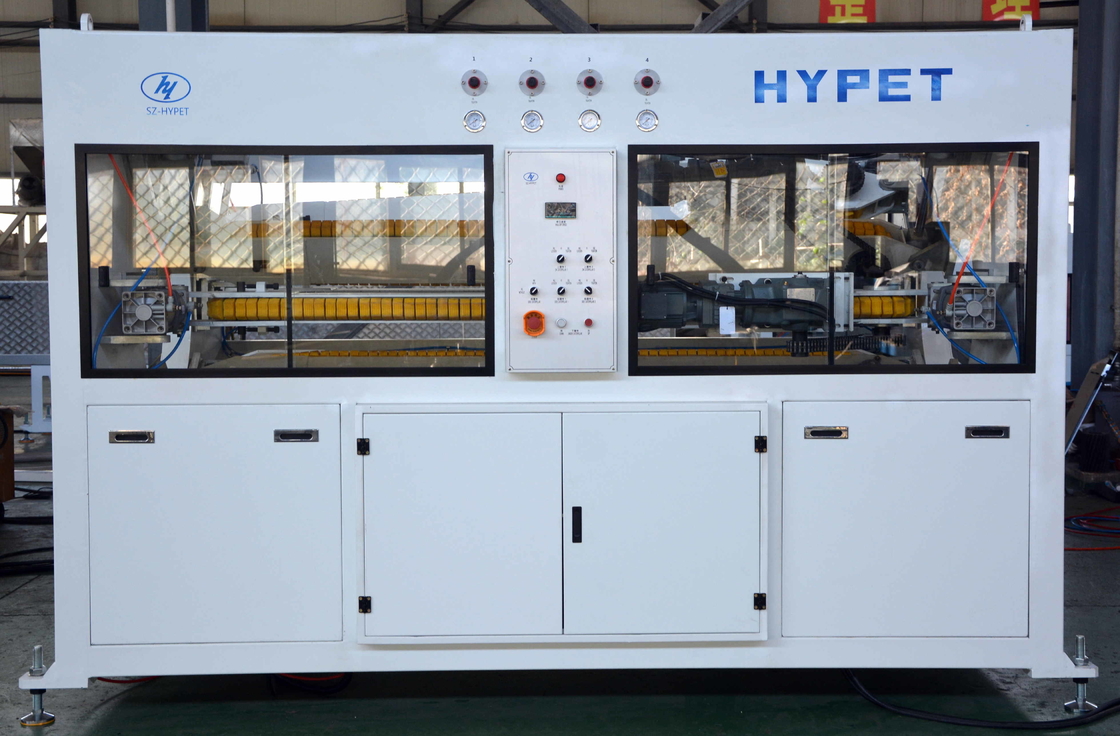 HYPET High Output PVC Große Rohrproduktionslinie315/400/500/630mm Rohrmachmaschine durch ZS92/188 Kegel-Twin-Extruder