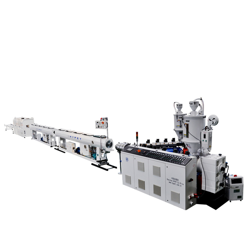 160-400mm Rohrmachmaschine HDPE Extrusionslinie hohe Kapazität für HDPE/PE/PP/PPR SJ90/38