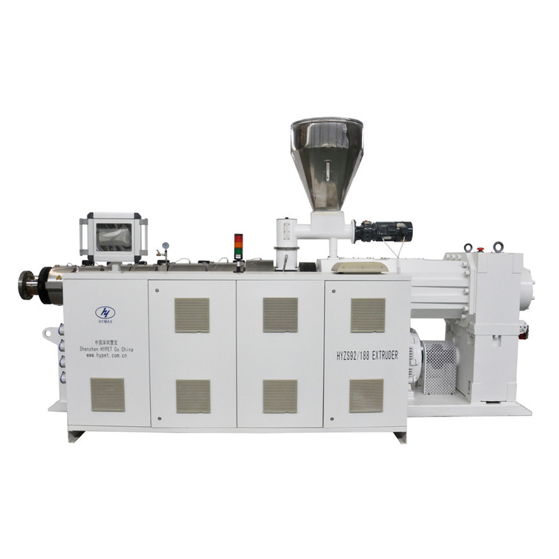 ZS95/188 110kw 1200kg/h Twin Conic Double Screw Plastik Extruder Vertikaler Stil Getriebe Hochdrehmoment Für PVC-Material