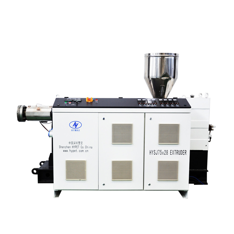 Abfallmaterial recycelt LDPE HDPE PP Kunststoff-Extrusionsmaschine Einschraubmaschine Extruder SJ75/30 für Pellets Rohrprofil
