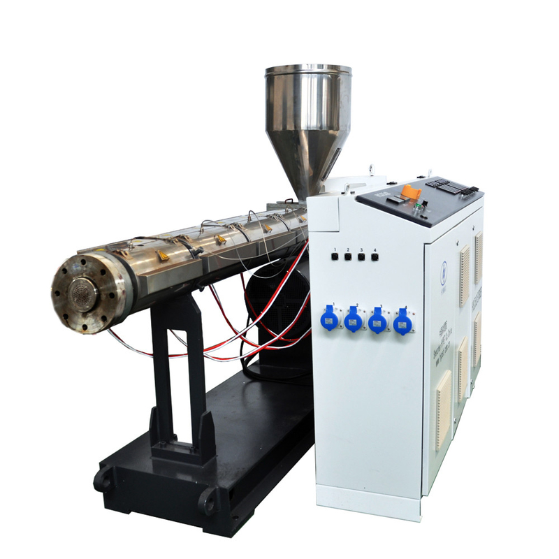 Abfallmaterial recycelt LDPE HDPE PP Kunststoff-Extrusionsmaschine Einschraubmaschine Extruder SJ75/30 für Pellets Rohrprofil