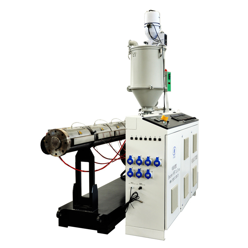 China produzieren PVC HDPE PE PPR PS ABS Einzelschraub-Extruder SJ65/30 37kw 110kg/h mit effizienten touqe Getriebe