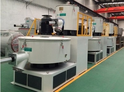 SRL Vertikale PVC-Hochgeschwindigkeitsmischmaschine zur Warm-/Kaltmischung 300/600L für PVC-Produkte und hochfüllende Pellets
