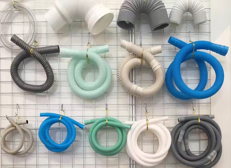 Einfache Bedienung 16-50mm PVC-Einwand-Wallrohrmaschine mit konischem Zwillingschraubenextruder HYZS51/110