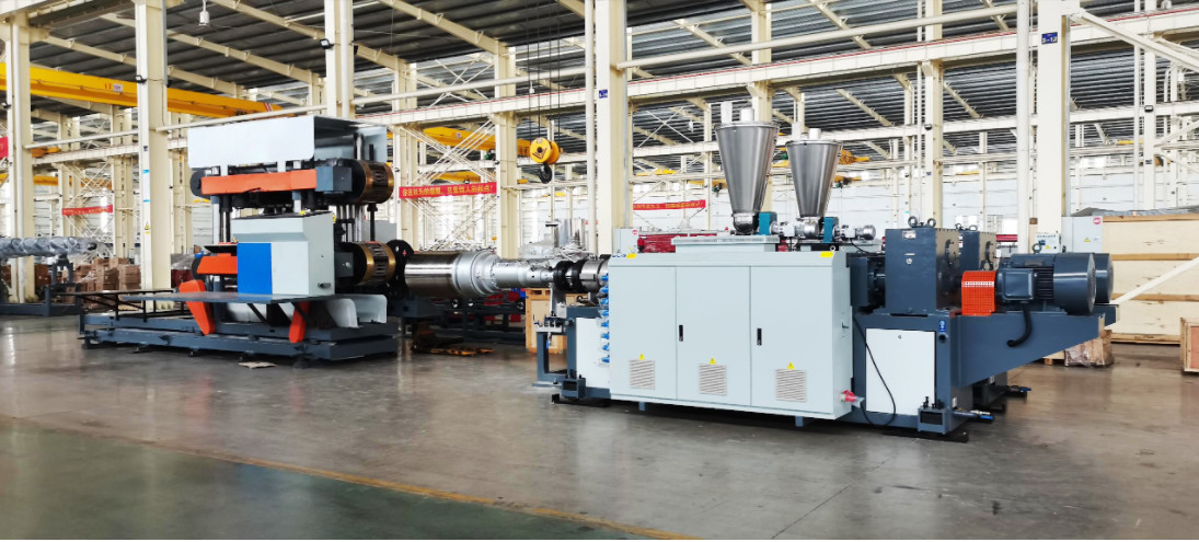 Anpassungsfähige HYPET-Doppelwand-Wallrohr-Extrusionsleitung 200-600 mm mit Installationsservice für Ingenieure