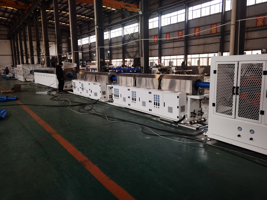 250-630mm / 315-800mm PVC-O-Rohrproduktionslinie 380V/3P/50Hz O-PVC-Rohr Extrusionslinie