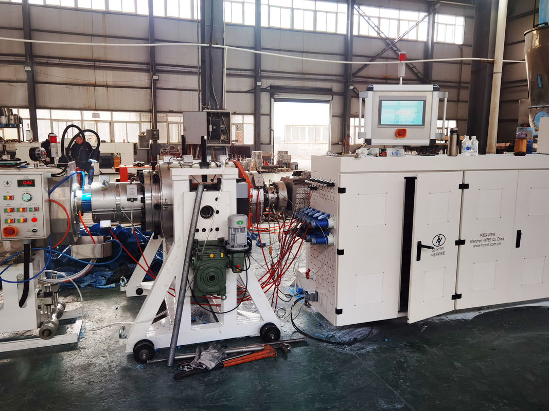 250-630mm / 315-800mm PVC-O-Rohrproduktionslinie 380V/3P/50Hz O-PVC-Rohr Extrusionslinie
