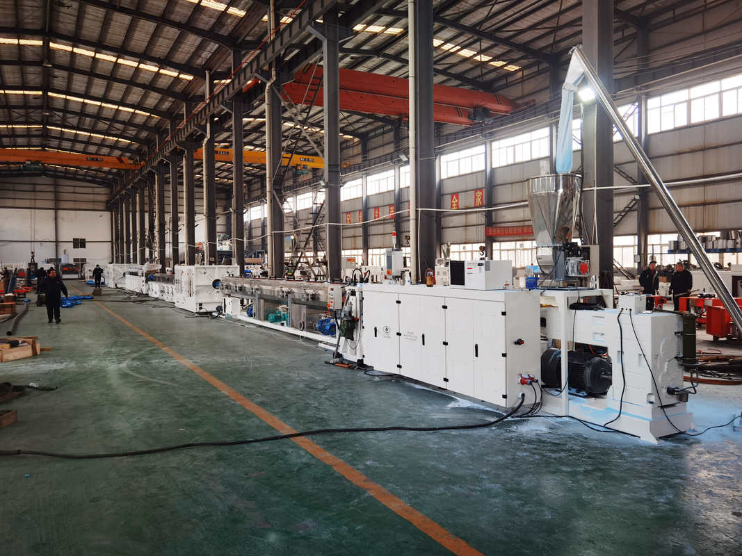 250-630mm / 315-800mm PVC-O-Rohrproduktionslinie 380V/3P/50Hz O-PVC-Rohr Extrusionslinie