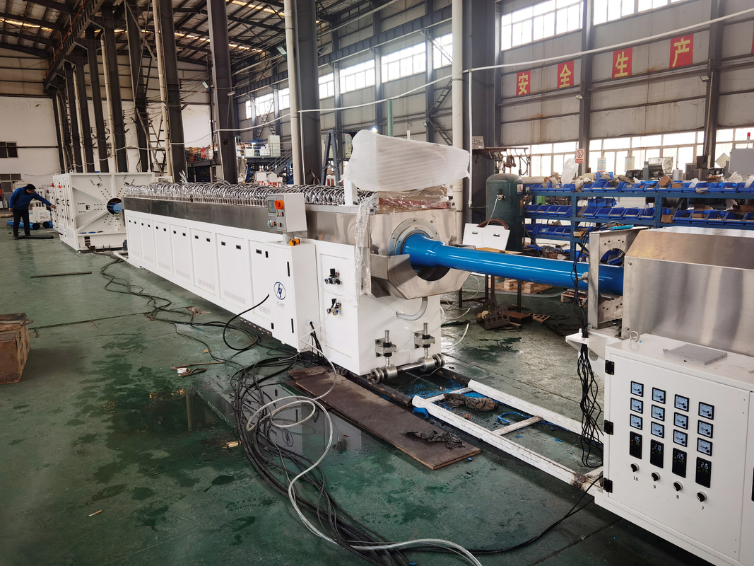 90-250mm / 160-400mm PVC-O-Rohr Produktionslinie Zuverlässiger PVC-O-Rohr Herstellungsprozess