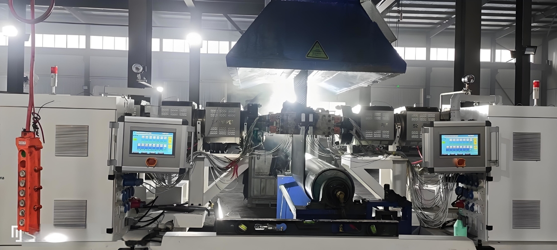 1400-2000mm PVC/PVG Kohlenbergbau Förderband Produktionslinie für die Bergbauindustrie Spannung 380V