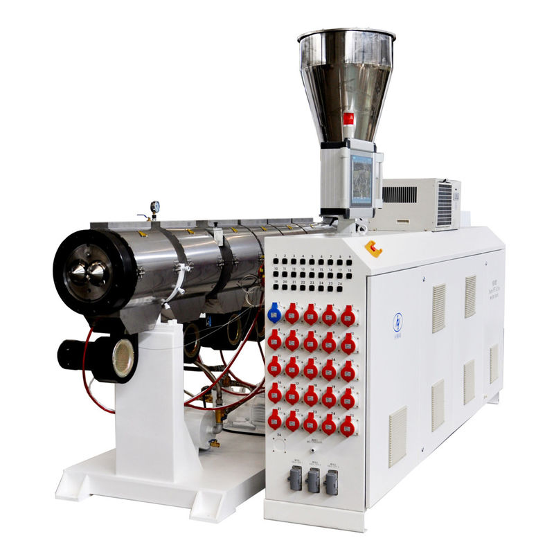 Kompakter Schraubgetriebe mit hoher Drehmomentverteilung Reduktor HYPS75/28 Parallel-Twin-Doppelschraub-Extruder mit Leistung 350 kg/h