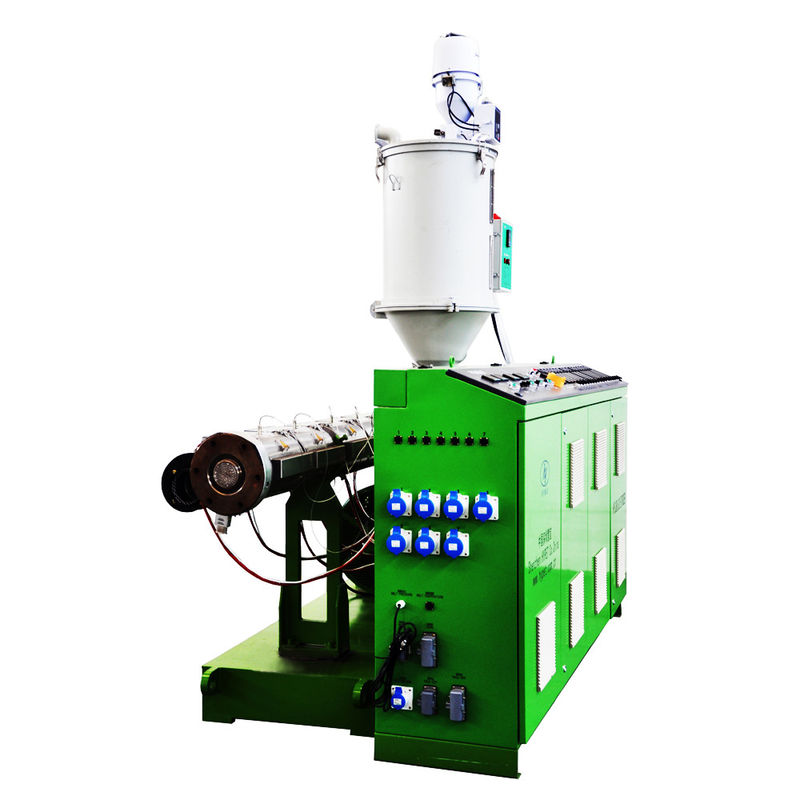 Doppelkopf 20-63 PPR / PPH Kunststoff-Verbundrohrherstellung Maschine Einzelschraub-Extruder HYSJ80/34 45kw für 3 Schichten
