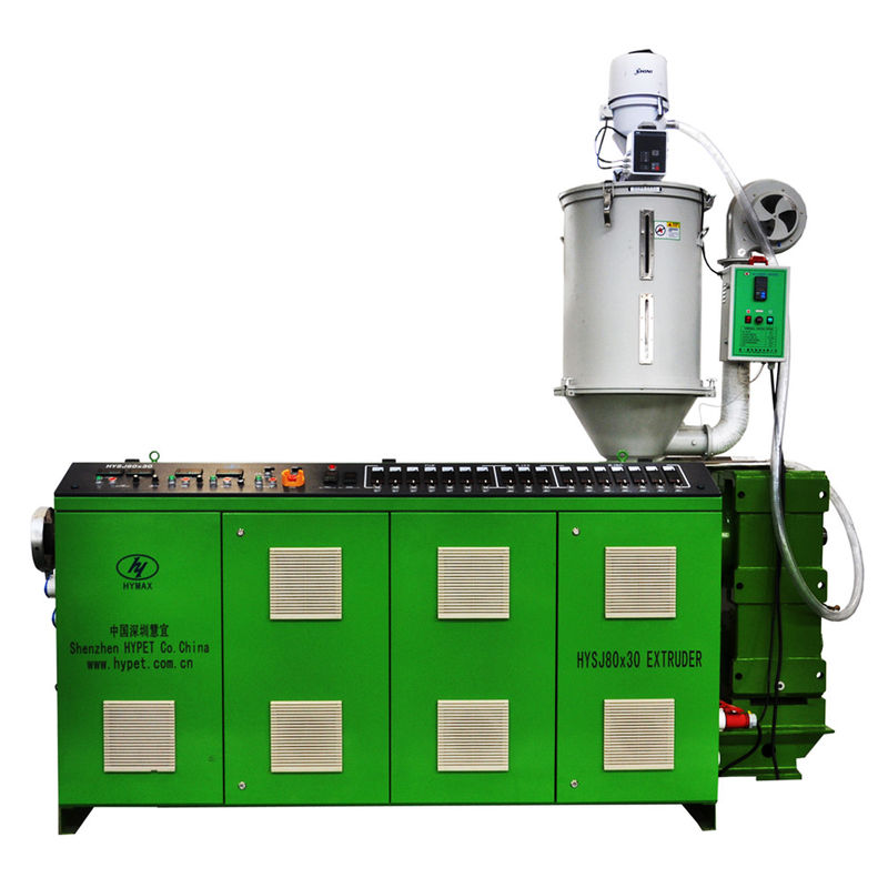 Doppelkopf 20-63 PPR / PPH Kunststoff-Verbundrohrherstellung Maschine Einzelschraub-Extruder HYSJ80/34 45kw für 3 Schichten