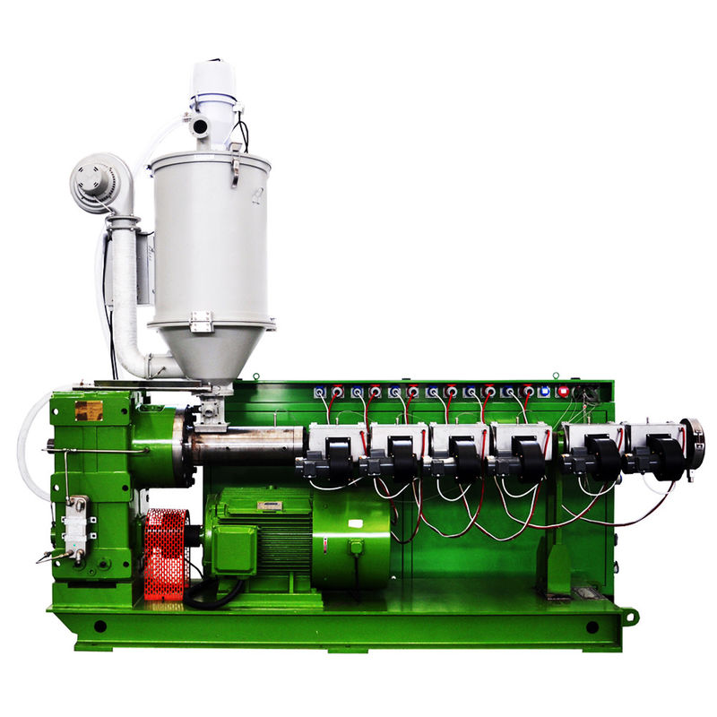 Doppelkopf 20-63 PPR / PPH Kunststoff-Verbundrohrherstellung Maschine Einzelschraub-Extruder HYSJ80/34 45kw für 3 Schichten