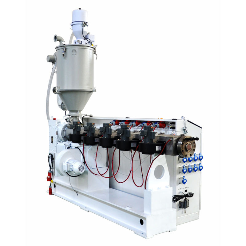 Ein-Schraub-Zwei-Teile-Extruder HYSJ60/34 mit einer Schraube für PP/PE/HDPE/PPR/PPH-Rohre