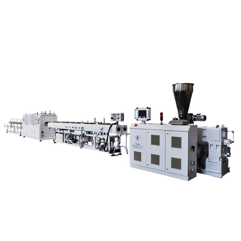 PVC-Rohr-Maschinen-Doppelte Stränge 20-63 mit konischem Doppelschneckenextruder ZS55/120 gaben 220kg/H aus