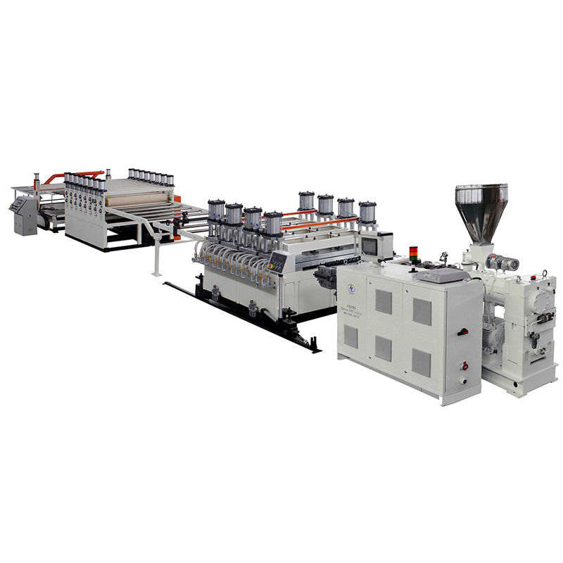 PVC schäumen Brett Brett-Verdrängungs-Maschinen-Max Widths 1220/Wpc, das Maschine 400kg/H herstellt