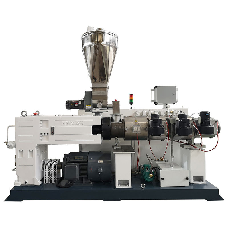 30 kW Motor Power Twin Screw Extruder ZS55/120 für UPVC CPVC OPVC SOFT HARD PVC 4 Heizzonen Leistung 280kg/h