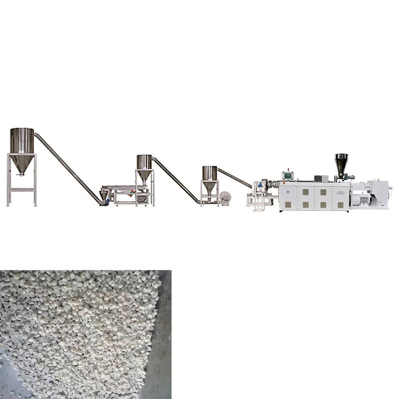 Hohe Kapazität PVC Pelletizing Machine PVC Recycling Granule Produktionslinie für Kabel Transparente PVC Pellet