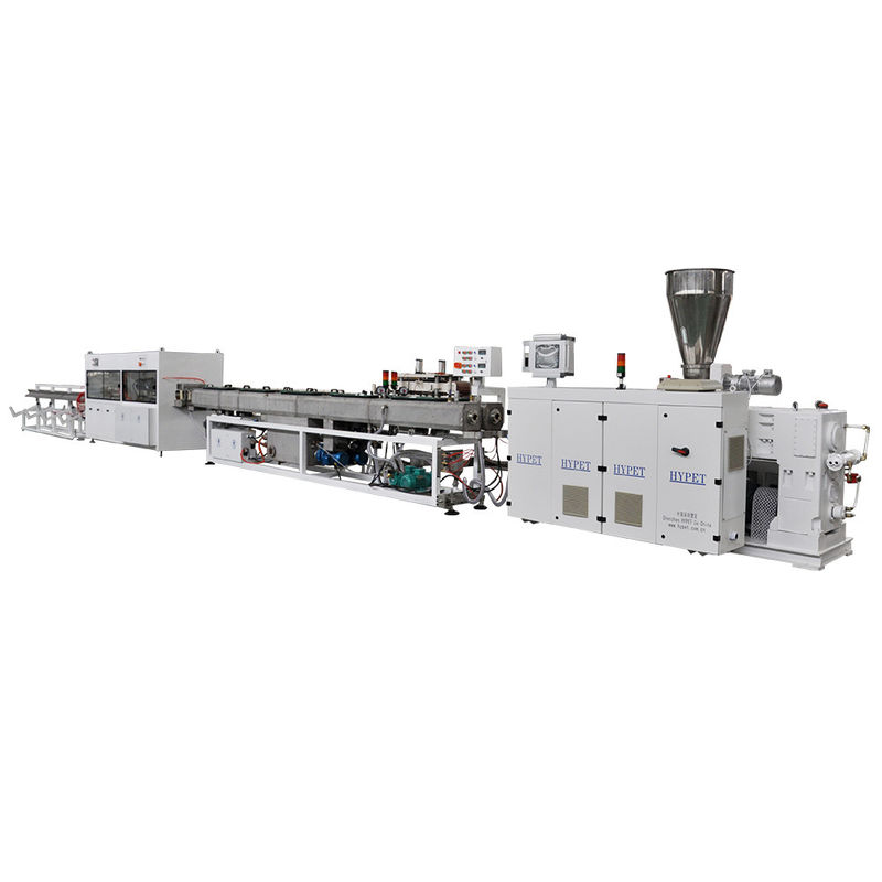 Rohr-Verdrängungs-Maschine/elektrisches PVC-Rohr, das Maschine mit Doppelschneckenextruder-Doppelrohr 20 - 50mm herstellt
