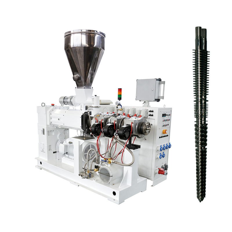 75 kW-Motor PVC ZS80/173 Zwillingschraub-Extruder für Euro Tech Kegelleistung 750 kg/h